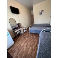 Трехместный номер с тремя отдельными кроватями (2-й этаж, терраса)